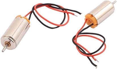 Aexit 2PCS DC1.5-4.5V Peças e acessórios do forno 44273rpm Torque grande Micro Cor Corless DC Motor para Modelo de Avião