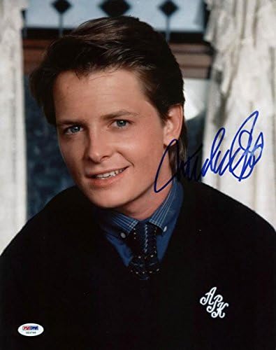 Michael J. Fox Family Ties assinados assinados