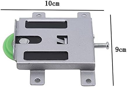 Zhyh Armário Polia deslizante Polhela de roda de pás de madeira deslizante Polia de rolamento silencioso da porta de madeira