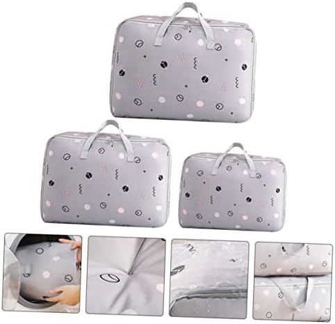 Cabilock 6 PCs Poucadores de bolsas Recoladores de roupas grandes cobertores Bolsas de armazenamento Bolsas de armazenamento