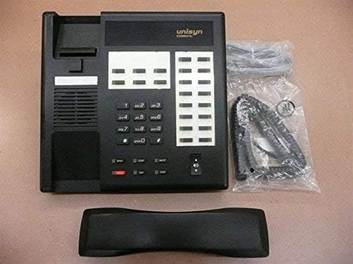Comdial Unisyn 1122S-FB Black 22 Button Telefone eletrônico com viva-voz