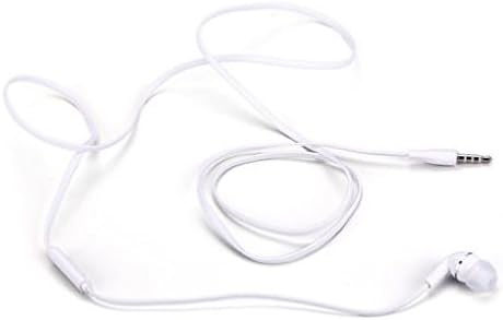 Fone de ouvido de fone de ouvido mono W MIC EARBUD DE ENERGIA 3,5 mm para lâmina Vantage 2 Telefone, Microfone de fone de ouvido único Compatível com Microfone White com Zte Blade Vantage 2