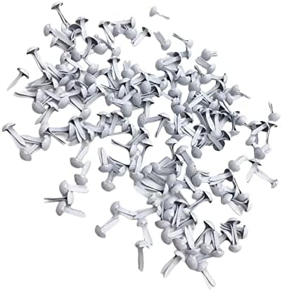 200x Mini -Brads, prendedores de papel decoração de ferro de ferro marcar de brinquedo de brinquedo infantil para artes de artesanato,