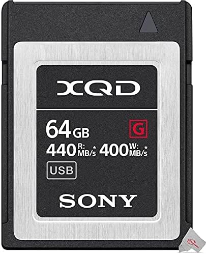 Duas séries de 64 GB da série XQD de memória