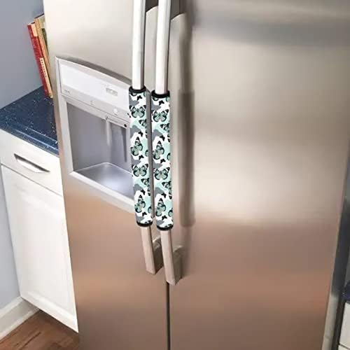 NETILGEN GETURATOR DA PORTA DE GETURA CAPAS DE 6, protetor antiskídeo para forno de geladeira, mantenha o aparelho de