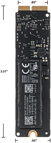 Odyson - 512 GB SSD Substituição para MacBook Pro 13 Retina A1502, 15 A1398