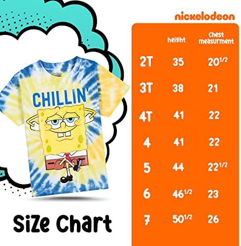 Nickelodeon Pack Paw Patrol, Bob Esponja ou Rugrats 3 Pack Boy's Graphic Tees, camisetas de manga curta fofas 3 pacote