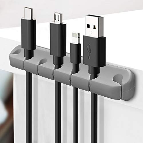 Clipes de suporte para cabo de 2 pacote, organizador de cabo de gerenciamento de cabos clipes de carregamento USB CLIPES DE