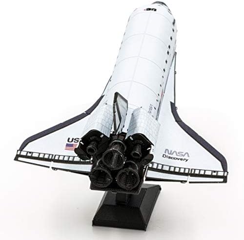 Fascinations Metal Earth Space Shuttle Discovery Color Versão 3D Modelo de metal kit