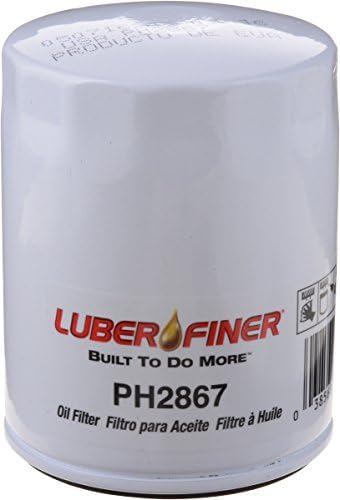 Luberfiner PH2867 2 1/2 Filtro de óleo Spin-On Acura, Chrysler, Dodge, Eagle, Ford, Kia, Infiniti, Mazda, Mercúrio, Mitsubishi