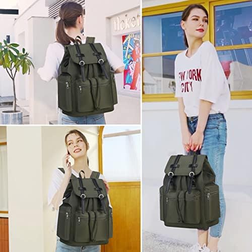 BLUBOON Casual Vintage Backpack Women College Laptop Bookbag Adolesce