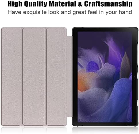 Caso Gylint para Galaxy Tab A8 10.5, dobrando fólio ultrafino de couro pu.