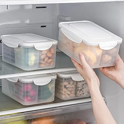 Contêiner de frutas de caixa de manutenção fresca, recipiente de refrigerador para recipiente de alimentos para o escritório da cozinha de viagem caixa de armazenamento de alimentos 0811