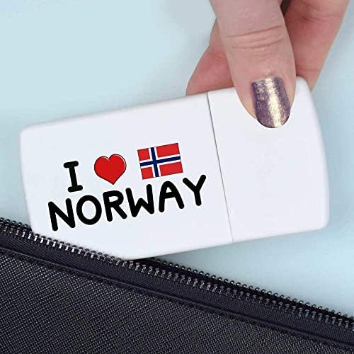 Azeeda 'eu amo a caixa de comprimidos da Noruega com divisor de tablets