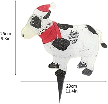 HHMEI Christmas Growing Cow Decoration Decoração de Natal Decoração de Cow SGCABI35GACCOM