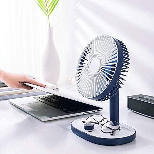 Razzum USB Mini USB Fan, portátil Desktop Home Office Desktop Silent mudo bebê recarregável, ventilador