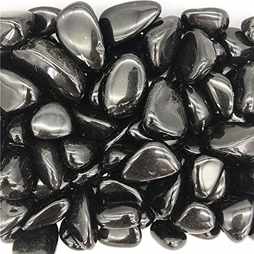 Shitou22231 100g 20-30mm tamanho grande de obsidianos negros naturais cútis de círculos de pedra de cristal minerais de amostras e minerais cálculos de cura de cura