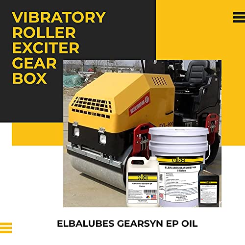 Elbalubes Gear-Syn EP 460, óleo de engrenagem 460, óleos de engrenagem industrial para serviços pesados, fluidos de
