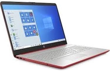 HP 15-DW0083 15,6 polegadas de 4 GB de 128 GB de Intel Pentium Silver N5000 Win10, Scarlet Red, 15-15,99 polegadas