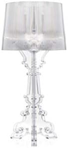Feer Table Lamp Clear Acrylic See através da sala de estar da sala de estar de cabeceira de cabeceira de cabeceira