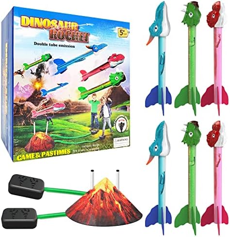 Toys Rocket Lauch para crianças - brinquedos ao ar livre para meninos e meninas de 5 anos de idade