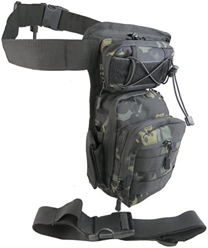 Saco de moto de motocicleta Bolsa de perna para homens e mulheres Tactical Tactical Bag multifuncional bolsa tática de