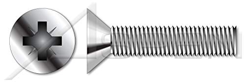 M2.5-0.45 x 6mm, DIN 965 / ISO 7046, métrica, parafusos de máquina, acionamento alternativo de pozidriv