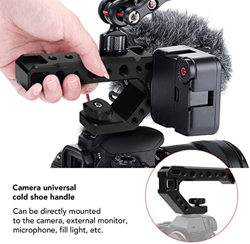 Câmera superior da câmera, mini alça de sapato universal Mini Hot Shoe, SLR Câmera de sapato quente punho da maçaneta