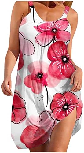 Ymadreig do vestido de ombro para mulheres elegantes vestidos de verão de verão solto de praia confortável vestidos de verão casual