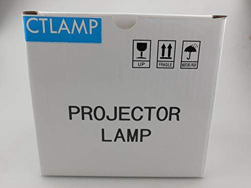 CTLAMP DT01461 Lâmpada de lâmpada do projetor Bulbo de substituição com alojamento compatível com Hitachi CP-DX300 CP-DX250