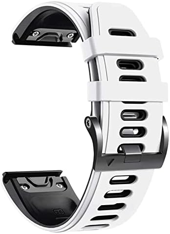 Gafned 26 22mm Oficial do mesmo parágrafo Strap Silicone Band para Garmin Fenix ​​6x 6 6s Pro 5x 5 Plus HR Enduro Rapleling