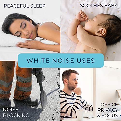 Yogasleep Dohm Classic The original White Noise Sound Machine, sons naturais calmantes de um fã real, terapia de sono para adultos e bebê, cancelamento de ruído para privacidade e meditação de escritório