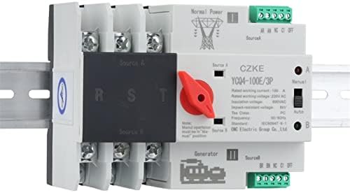 Xuefu YCQ4-100E/3P Power Dual Power Automático interruptor de transferência automática 220V AC 8KA DIN ATS ATS SUGTERES DE