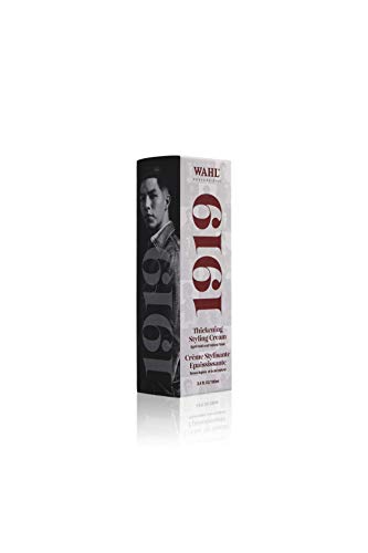 Wahl Professional - 1919 Creme de estilo espessante - Creme de cabelo para homens e mulheres - Tamanho da viagem - 3,4 oz