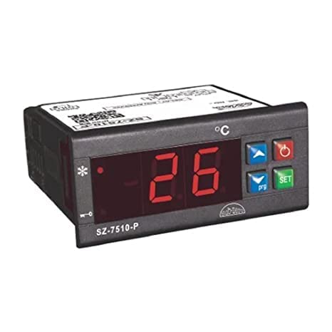 SubZero SZ-7510P Controlador de temperatura digital para freezers profundos, gabinete de exibição, gabinete de pastelaria,