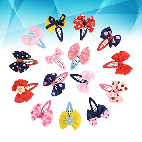 Clipes kisangel clipes de cabelo clipes de cabelo 36 pcs estilo clipes aleatórios acessórios de cabelo barrettes bebê arco garotas jacarés clipe coreano clipes arco menina