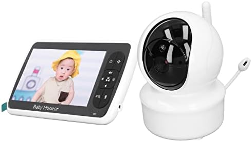 Monitor de bebê de acesso remoto de Vingvo, sensor de temperatura da câmera de monitor de bebê 100-240V com panela e