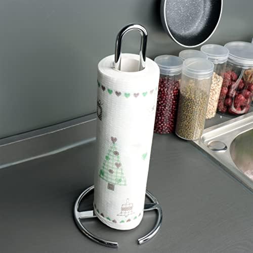 Winmien Magnetic Paper Tootom Solder Batentop, Kitchen Standing Paper Tootom Roll para o Bathing Kitchen Organization and Storage,