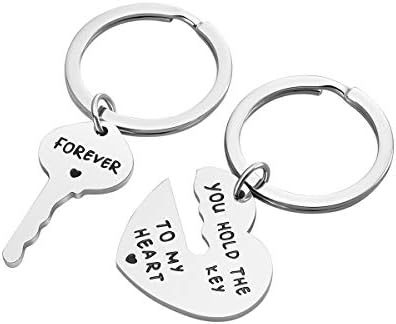 Casal presentes para namorado e namorada - você segura a chave do meu coração de casal para ele e ela, presentes de aniversário