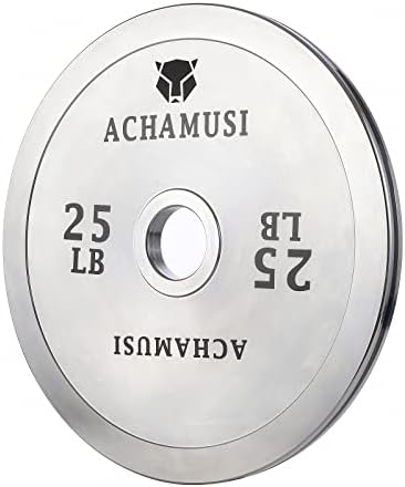 Placas de peso padrão de aço - placas olímpicas com orifício de 2 polegadas para musculação ， Treinamento de força ， Levantamento de