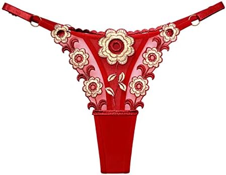 Valentines Sexy G-string tangas femininas sexo travesso de baixa cintura T-back subwear