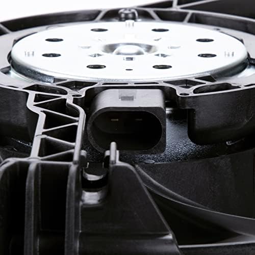 TYC 622940 Compatível com o conjunto do ventilador de resfriamento de substituição Audi, preto
