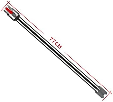 Haste de extensão Compatível para Dyson V12 V10 Slim Metal Aluminium Redução rápida barra de tubo de mão de mão de mão reta Handheld Tubo