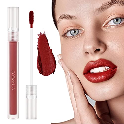 Esmalte de lábios líquidos Plumper de brilho e líquido pigmentado Lipstick Lip Lip Women Makeup Lip Velvets Long 3ml Matte Gift para