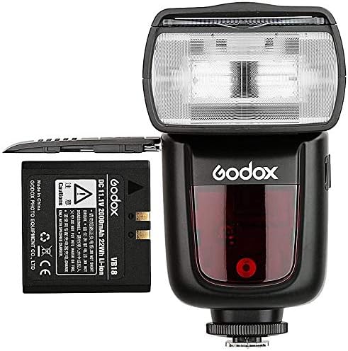 Câmera Godox Flash Speedlight V860II-C PARA CANON TTL 1/8000S HSS 2,4 GHz Sistema sem fio x GN60 Compatível com câmeras