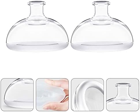 2pcs de xícara CPT Pediatria Válvula de válvula de válvula de válvula de remoção de muco Pressão da mão de palma Cups de escarro