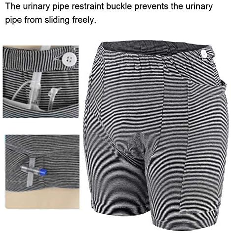 Calça de cuidados com incontinência, calça de incontinência de roupas íntimas para homens para homens, para pessoas incontinentes