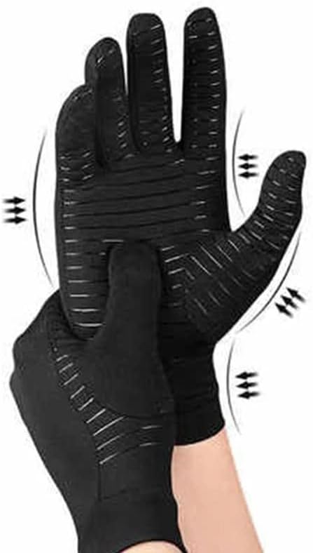Luvas de mão XDCHLK Suporte de pulso de mão Suporte não deslizamento UNISSEX Luvas Púmpio de articulação de dedos
