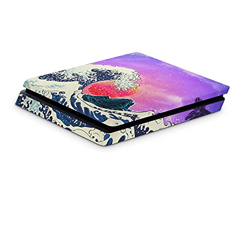 PS4 Skins Skins Console e Controlador por Zoomhitskins, Tecnologia 3M A mesma qualidade de decalque para carros, Great Wave