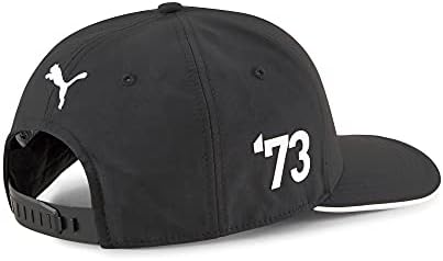 Puma Basketball Low Curve Brim Brim Snapback Hat Black